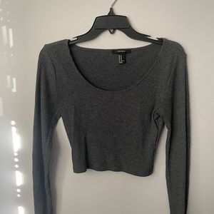 Forever 21 Crop Long Sleeve
